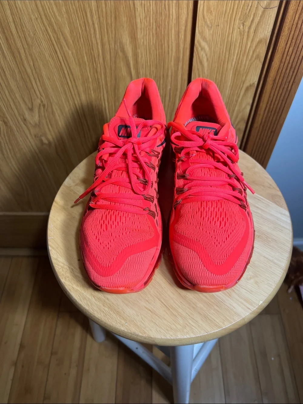 Nike Women's Neon Coral Athletic Running Shoes